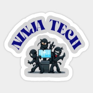 Ninja Tech Sticker